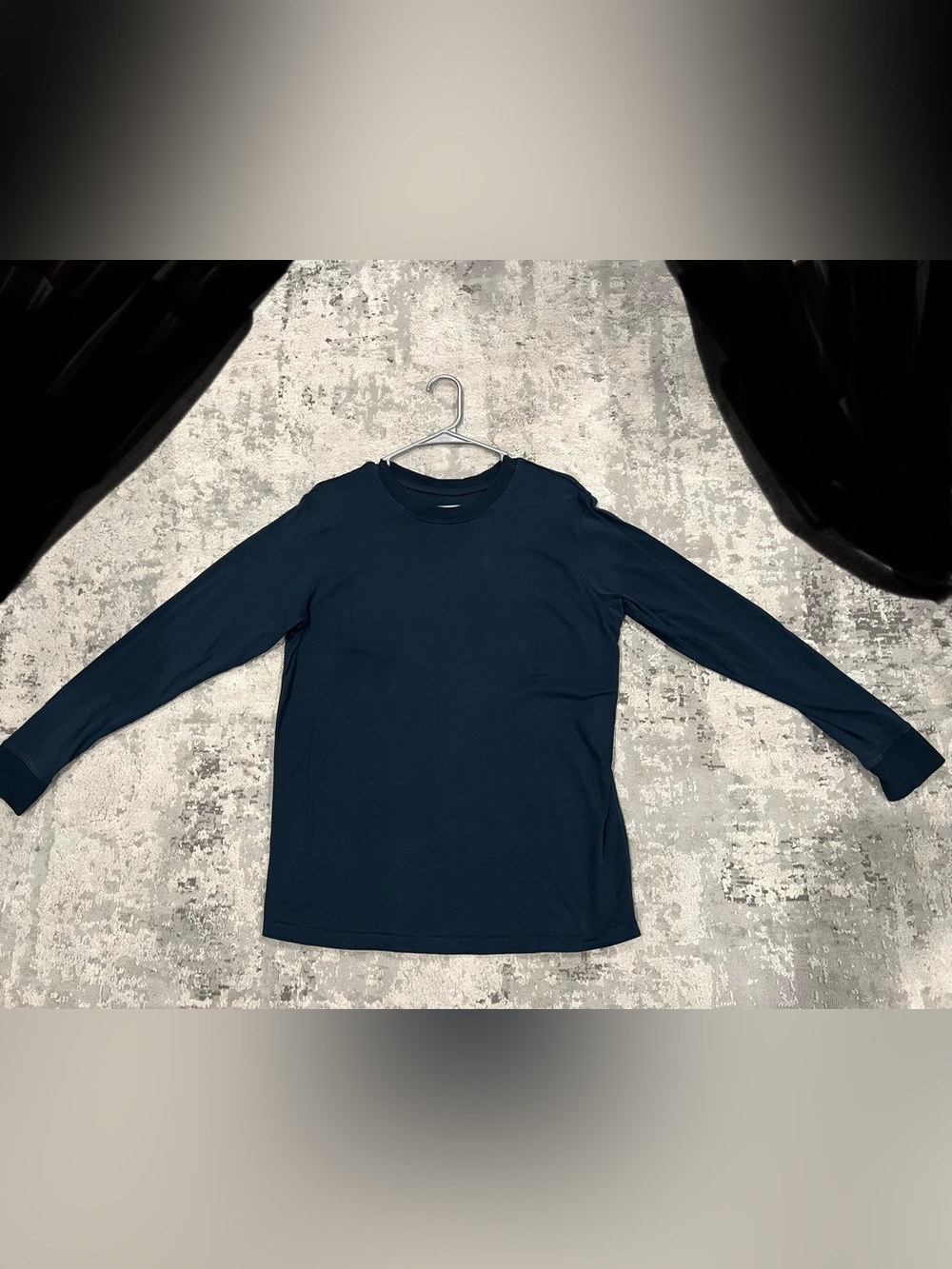 EUC lululemon all yours long sleeve heavyweight size 6 true navy
